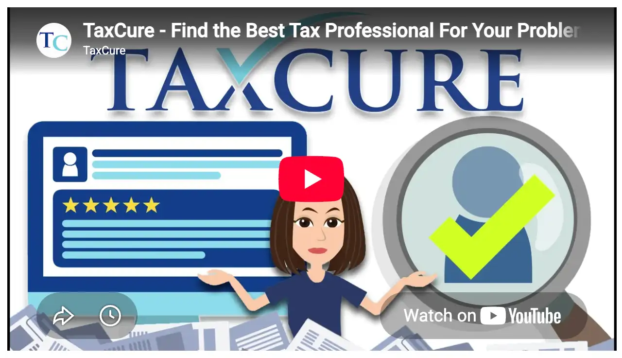 Youtube Taxcure Promotion Video Thumbnail